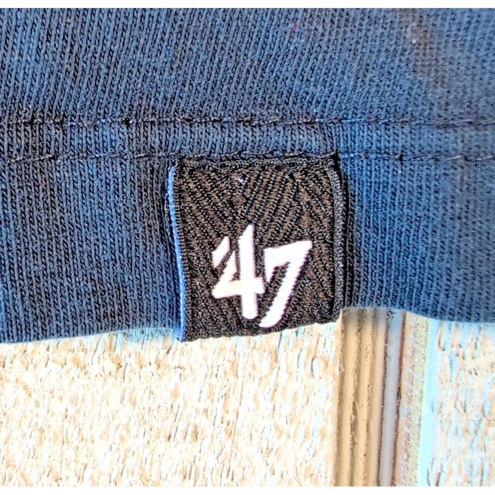 47 Brand‎ Denver Broncos T-Shirt Women's Size XXL Blue Cotton Short Sleeve Shirt - Picture 6 of 7